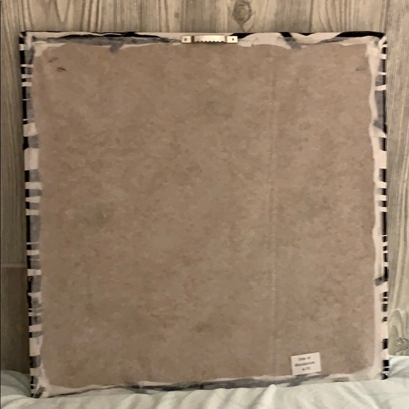 Zebra patterned photo holder - Picture 2 of 2